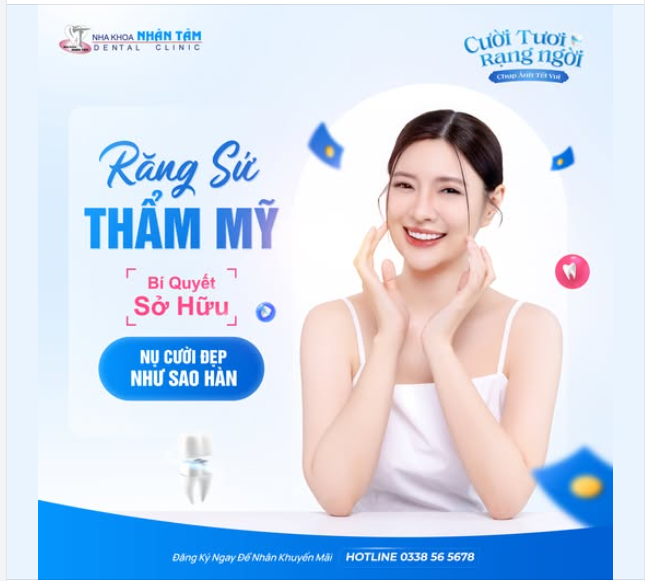 Răng sứ thẩm mỹ - Bí quyết sở hữu nụ cười đẹp như sao Hàn