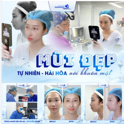 KHÁCH HÀNG HÀI LÒNG VỚI DÁNG MŨI SAU 60 PHÚT THỰC HIỆN