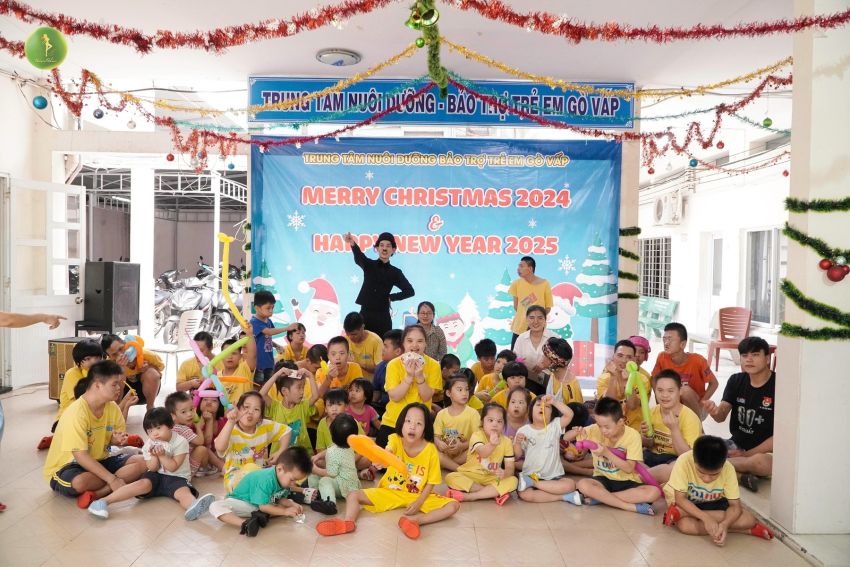 CHƯƠNG TRÌNH THIỆN NGUYỆN ĐỊNH KỲ "TRAO YÊU THƯƠNG, NHẬN NỤ CƯỜI" TẠI LÀNG BẢO TRỢ TRẺ EM GÒ VẤP