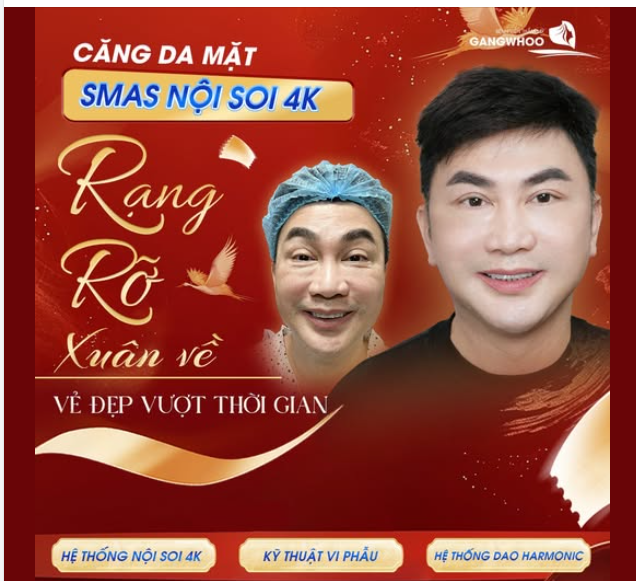 CĂNG DA MẶT SMAS NỘI SOI 4K TRẺ ĐẸP VƯỢT THỜI GIAN