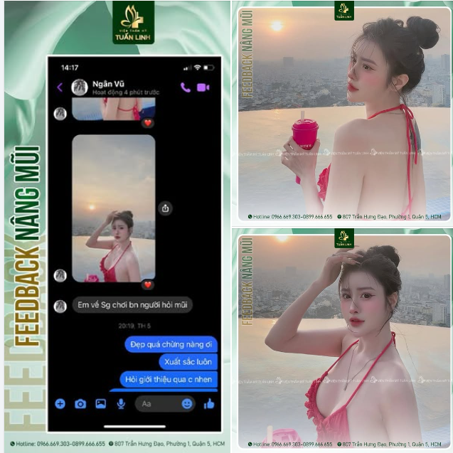 Khách có mũi xinh gửi feedback xịn