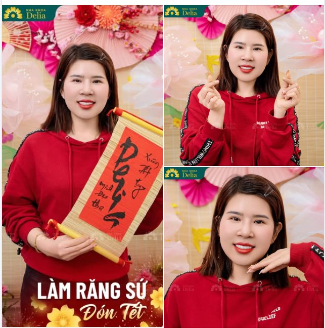 NỤ CƯỜI DELIA RẠNG RỠ TRONG MÀU TẾT