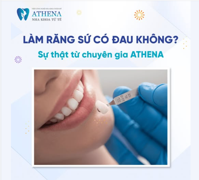 Làm răng sứ có đau không?
