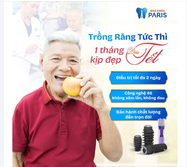 CHỈ CÒN 1 THÁNG, LIỆU CÓ KỊP TRỒNG IMPLANT THÀNH CÔNG?