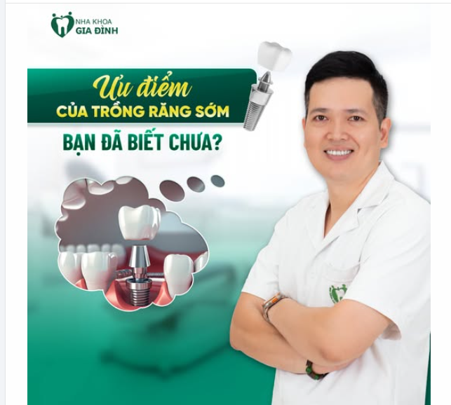 ƯU ĐIỂM CỦA TRỒNG RĂNG SỚM BẠN ĐÃ BIẾT CHƯA?
