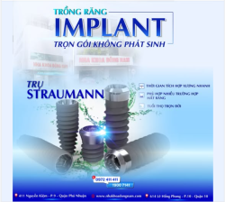 IMPLANT STRAUMANN CAO CẤP ĐÁP ỨNG MỌI TIÊU CHUẨN MỚI, ĐƯỢC TIN DÙNG TRÊN 70 QUỐC GIA.