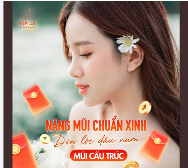 NÂNG MŨI CHUẨN XINH - ĐÓN LỘC ĐẦU NĂM