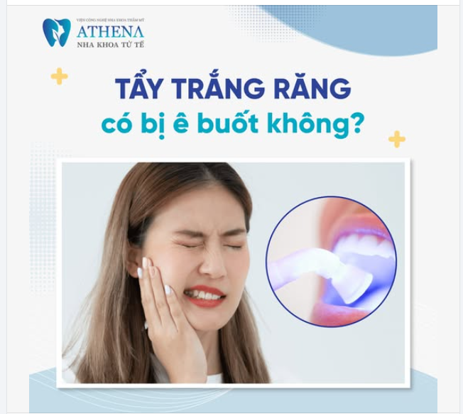 Tẩy trắng răng là phương pháp giúp bạn sở hữu nụ cười sáng rạng rỡ, nhưng nhiều người lo lắng về tình trạng ê buốt sau khi tẩy trắng. Vậy thực hư thế nào?