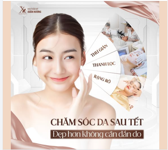 PHỤC HỒI LÀN DA SAU TẾT - SÁNG KHỎE RẠNG NGỜI