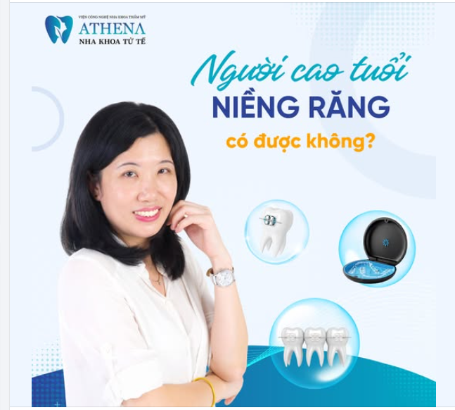 Niềng răng không giới hạn độ tuổi! Không chỉ trẻ em hay thanh niên, người cao tuổi vẫn có thể niềng răng để cải thiện thẩm mỹ và chức năng ăn nhai.