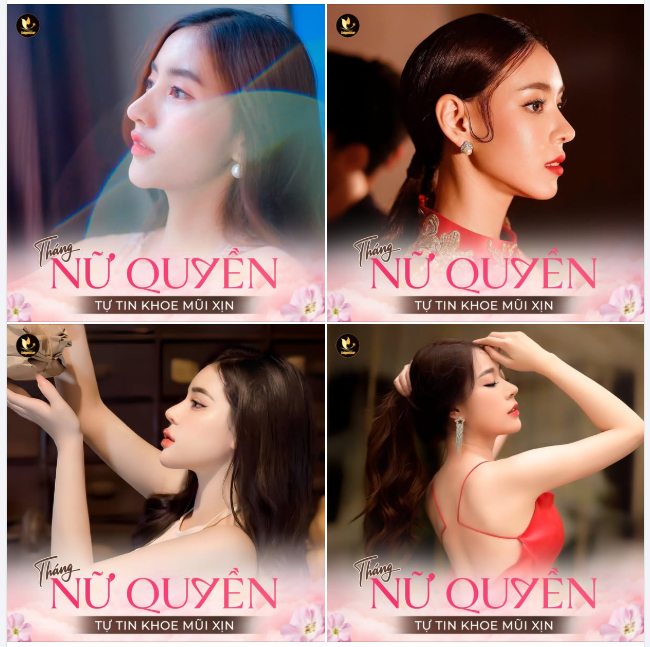 THÁNG NỮ QUYỀN - TRAO NÀNG DÁNG MŨI XINH
