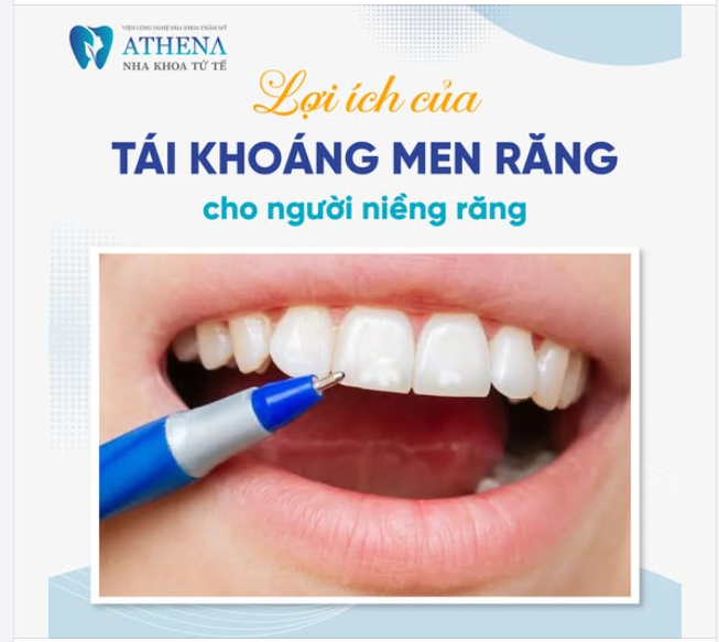 Tái khoáng men răng là quá trình bổ sung các khoáng chất cần thiết như canxi, photpho giúp men răng cứng chắc hơn.