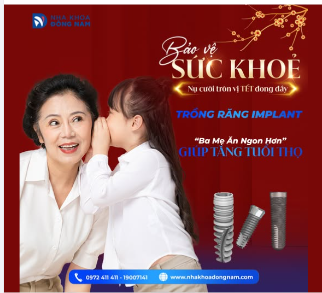 HƠN AI HẾT, BA MẸ RẤT CẦN HÀM RĂNG KHỎE