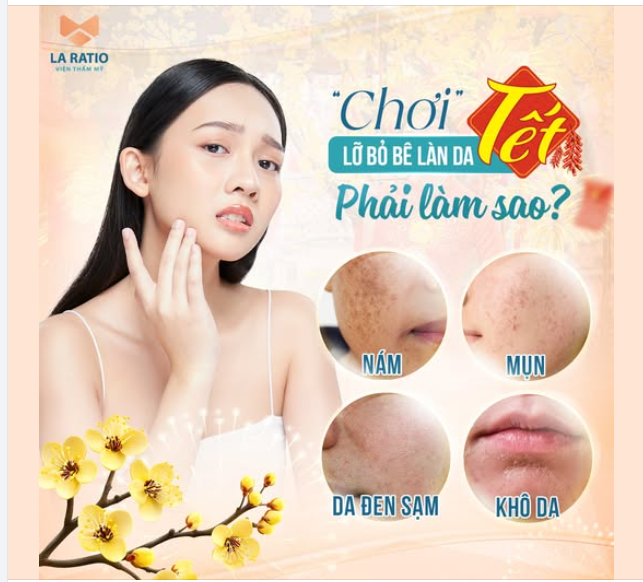 3 NGÀY TẾT - LỠ BỎ BÊ LÀN DA, PHẢI LÀM SAO?