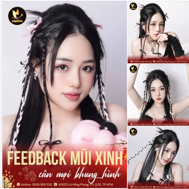 FEEDBACK MŨI XINH - CÂN MỌI KHUNG HÌNH