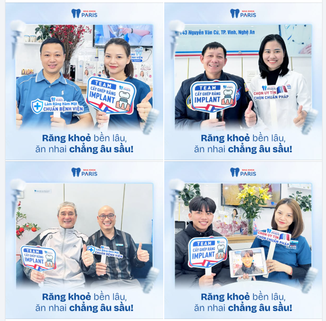 DÙ TRẺ DÙ GIÀ - TRỒNG RĂNG CHẮC KHOẺ - MỘT ĐỜI AN VUI!