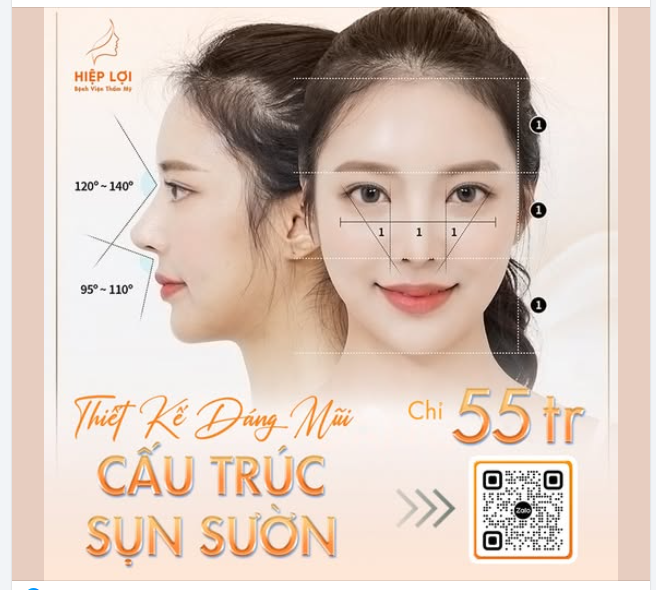 NÂNG MŨI CHUẨN TỶ LỆ VÀNG – KIẾN TẠO NHAN SẮC