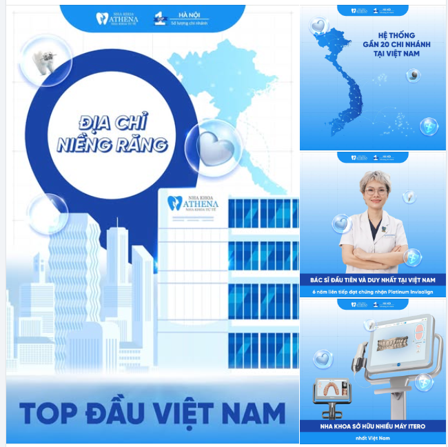 TẠI SAO ATHENA ĐƯỢC GỌI LÀ “ĐỊA CHỈ NIỀNG RĂNG TOP ĐẦU TẠI VIỆT NAM”?