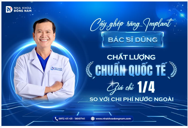 Với chi phí hợp lý nhưng tiêu chuẩn điều trị ngang tầm quốc tế, trồng răng Implant tại Việt Nam là lựa chọn thông minh cho người Việt toàn cầu.