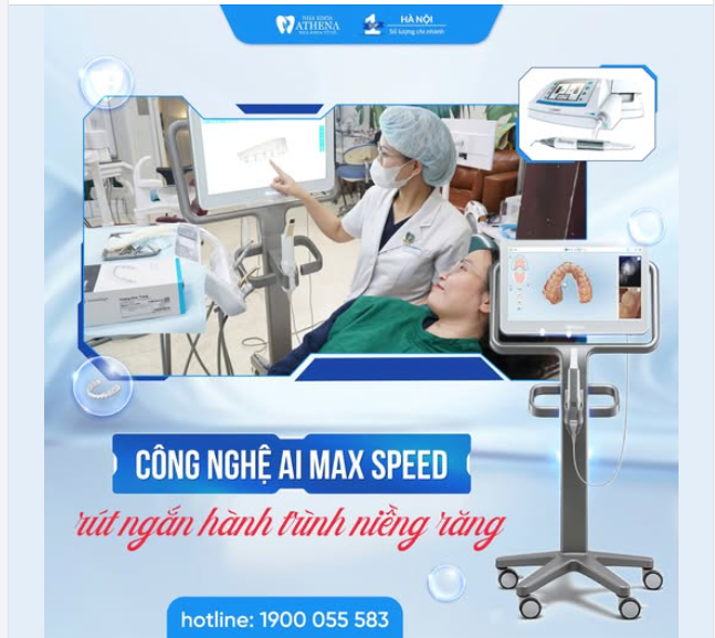 CÔNG NGHỆ AI MAX SPEED – RÚT NGẮN HÀNH TRÌNH NIỀNG RĂNG