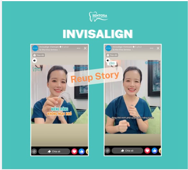 ĐƯỢC CHÍNH HÃNG CÔNG NHẬN - INVISALIGN VIETNAM CHÍNH THỨC REUP VIDEO CỦA SENTOSA
