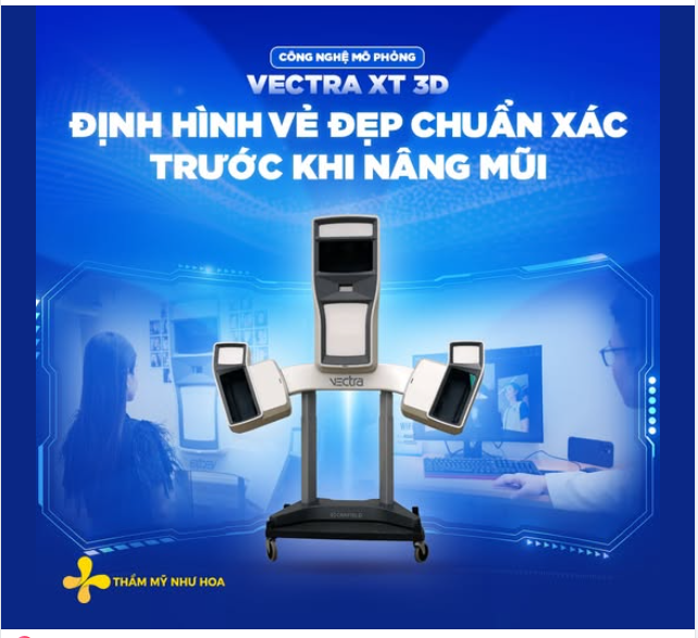 Công nghệ mô phỏng Vectra XT 3D – Định hình vẻ đẹp chuẩn xác trước khi nâng mũi