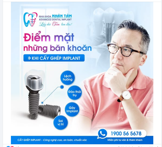 ĐIỂM MẶT NHỮNG BĂN KHOĂN KHI CẤY GHÉP IMPLANT!