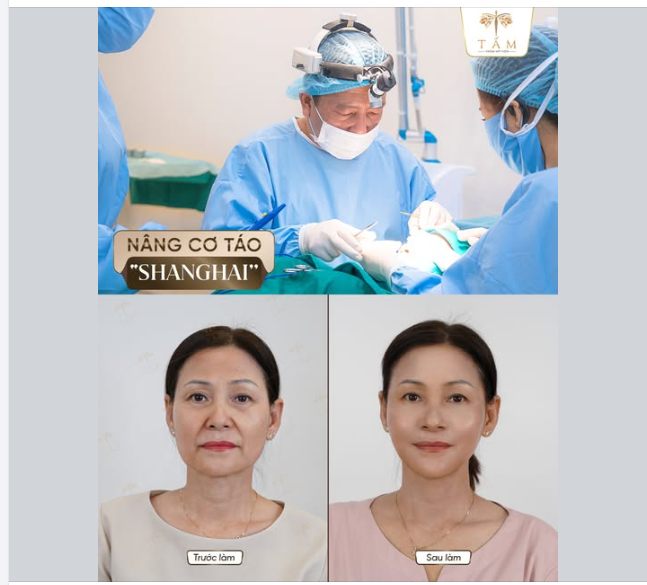 "Nâng cơ xong không nghĩ mình trẻ ra được tới thế , làm cũng nhẹ nhàng. Chị ưng" chia sẻ của chị Ngân sau khi tái khám