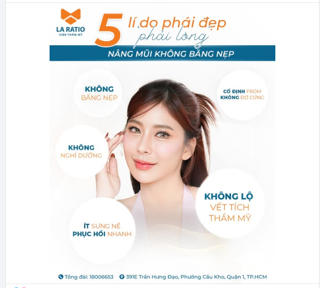 5 LÝ DO PHÁI ĐẸP "PHẢI LÒNG" NÂNG MŨI KHÔNG BĂNG NẸP