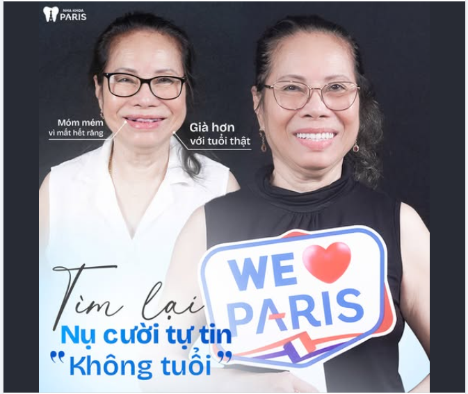 TÌM LẠI NỤ CƯỜI TỰ TIN “KHÔNG TUỔI”