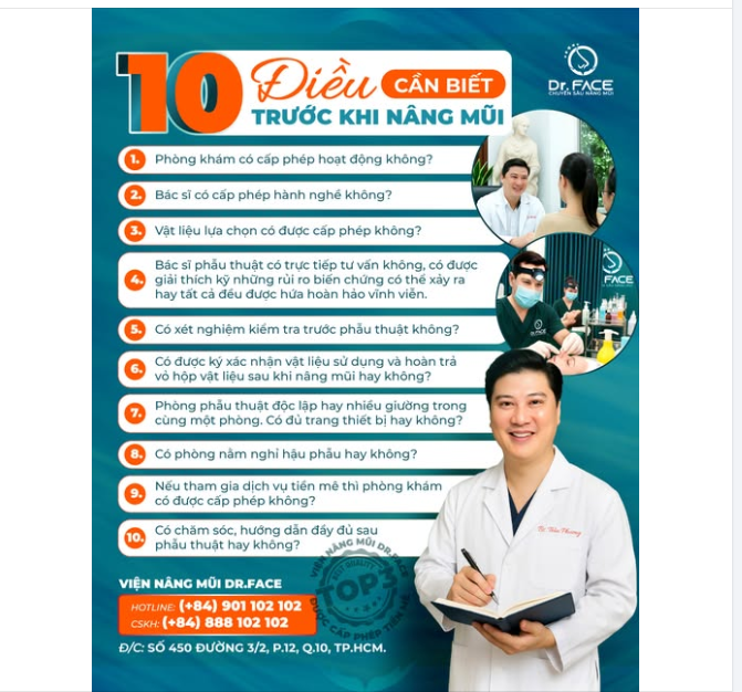 10 ĐIỀU CẦN BIẾT TRƯỚC KHI NÂNG MŨI – CHECKLIST CHUẨN KHÔNG CẦN CHỈNH