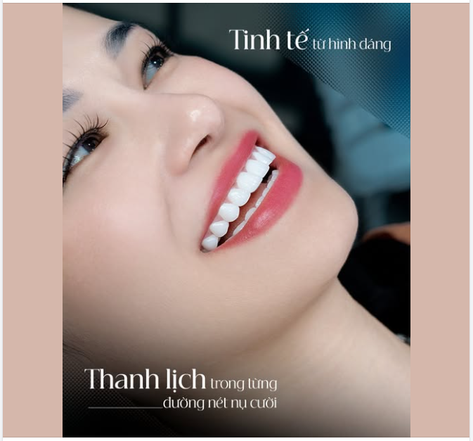 MỖI NỤ CƯỜI LÀ MỘT BẢN THIẾT KẾ DUY NHẤT