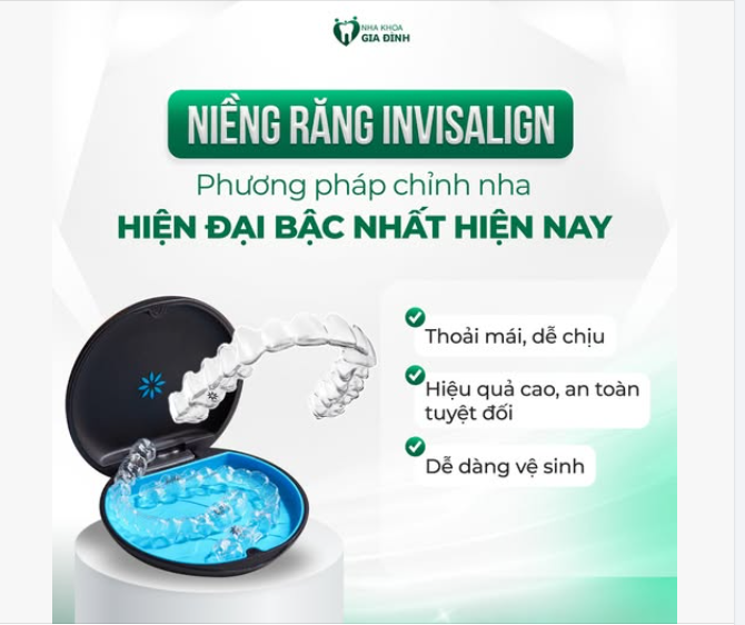 Niềng răng Invisalign - Phương pháp chỉnh nha hiện đại bậc nhất hiện nay