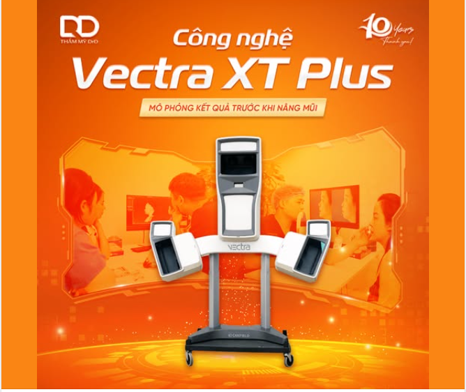 Siêu công nghệ Vectra XT Plus - Phân tích trước, mô phỏng dáng mũi sau phẫu thuật!