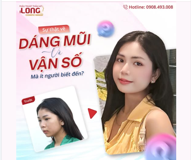DÁNG MŨI ĐỔI VẬN NHAN SẮC THAY SỐ PHẬN?