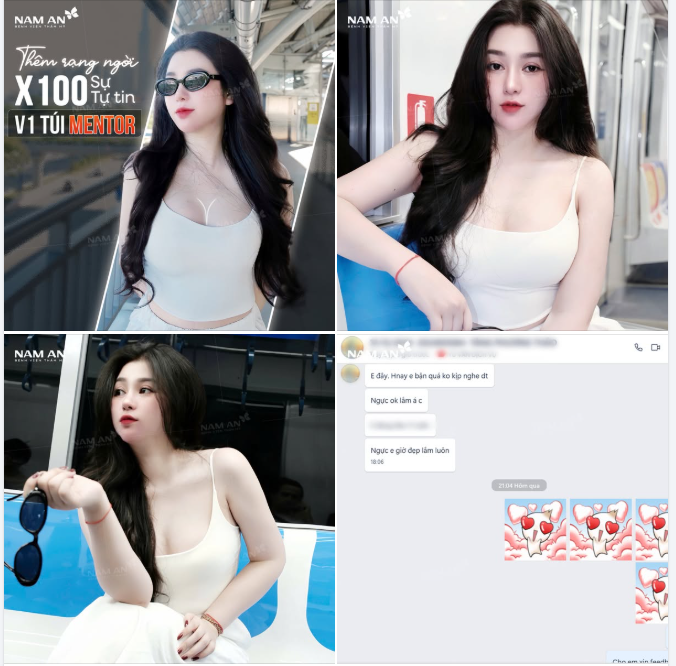 “Ngực em giờ đẹp lắm luôn” – chỉ một câu nhắn ngắn gọn, nhưng cũng đủ để Nam An hiểu rằng: chúng tôi đã giúp một cô gái thực hiện điều mà cô ấy mong mỏi bấy lâu.