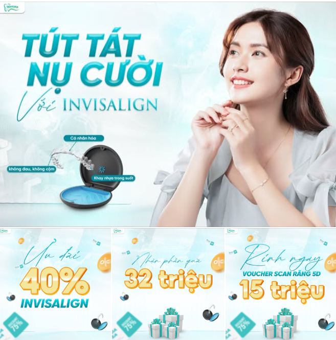 TÚT TÁT NỤ CƯỜI, VUI HÈ CỰC ĐÃ CÙNG NIỀNG RĂNG INVISALIGN