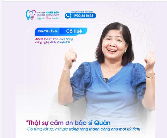 CÔ TỪNG RẤT SỢ… GIỜ TRỒNG RĂNG THÀNH CÔNG NHƯ MỘT KỲ TÍCH!”