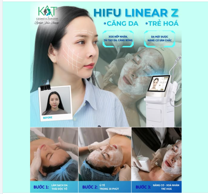 HIFU LINEARZ GIẢI PHÁP NÂNG CƠ TRẺ HÓA KHÔNG SÂM LẤN