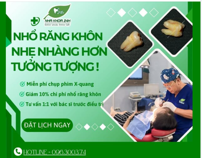 NHỔ RĂNG KHÔN – NHẸ NHÀNG HƠN CẢ TƯỞNG TƯỢNG!