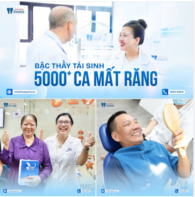 Bậc thầy tái sinh 5.000 ca mất răng