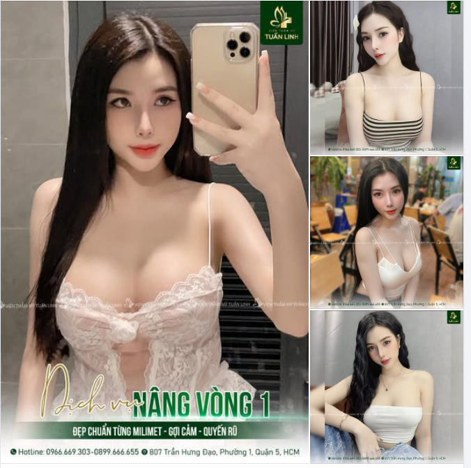 NÂNG VÒNG 1 – GỢI CẢM – QUYẾN RŨ – TỰ TIN TỎA SÁNG!