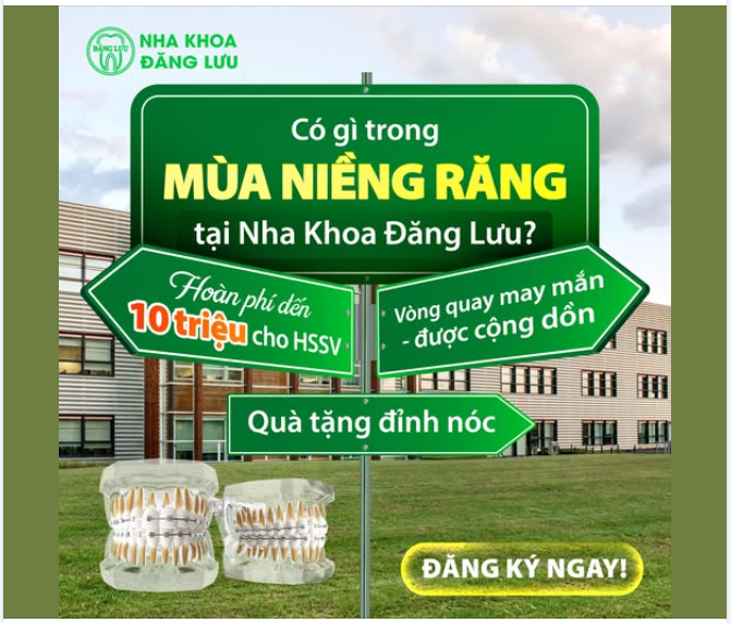Năm học mới chỉ bắt đầu, nhưng mình thì đã sẵn sàng “ghi điểm” từ cái nhìn đầu tiên! Nha Khoa Đăng Lưu tặng bạn: