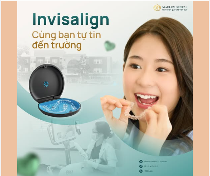 TỰ TIN ĐẾN TRƯỜNG CÙNG INVISALIGN