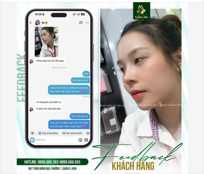 100% Khách hàng thật - Feedback thật