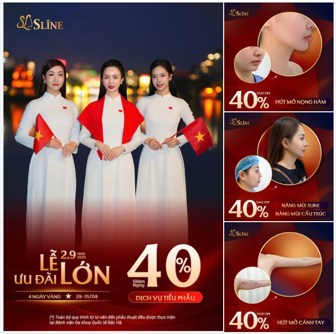 ĐẠI LỄ 2/9 – ƯU ĐÃI 4 NGÀY VÀNG GIẢM 40%