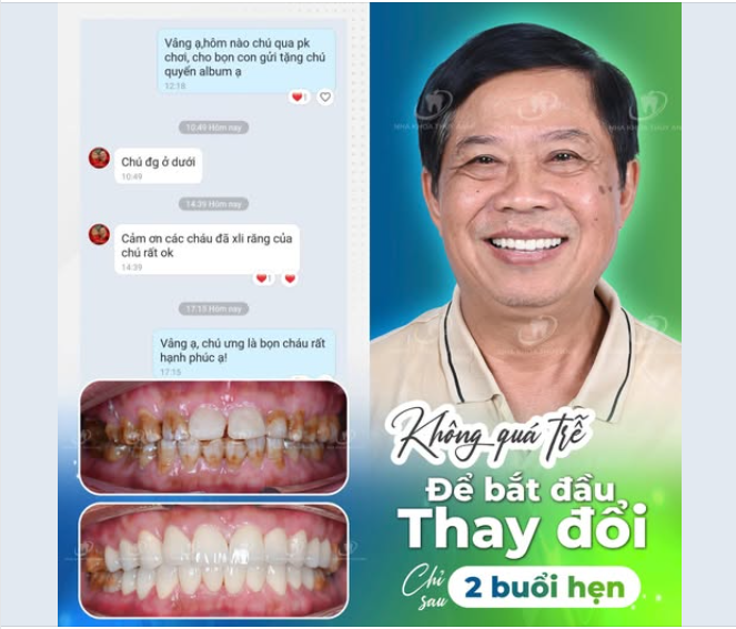 TUỔI TÁC KHÔNG THỂ NGĂN MỘT NỤ CƯỜI ĐẸP