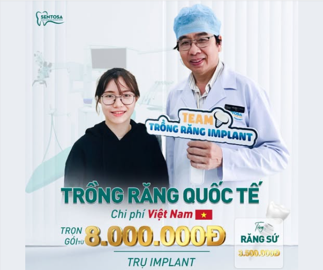 TRỒNG RĂNG QUỐC TẾ – CHI PHÍ VIỆT NAM