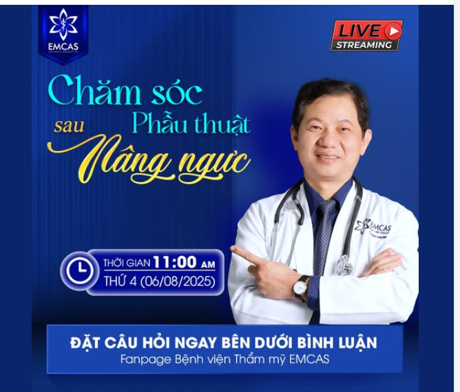 Tuần này chúng ta sẽ tiếp tục chia sẻ về chủ đề Chăm sóc sau phẫu thuật Nâng ngực nhé các nàng!