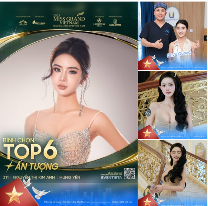 CHẤN ĐỘNG​​​​​​​ THÍ SINH MISS GRAND VIỆT NAM ĐANG "HOT RẦN RẦN" HIỆN NAY LÀ AI?